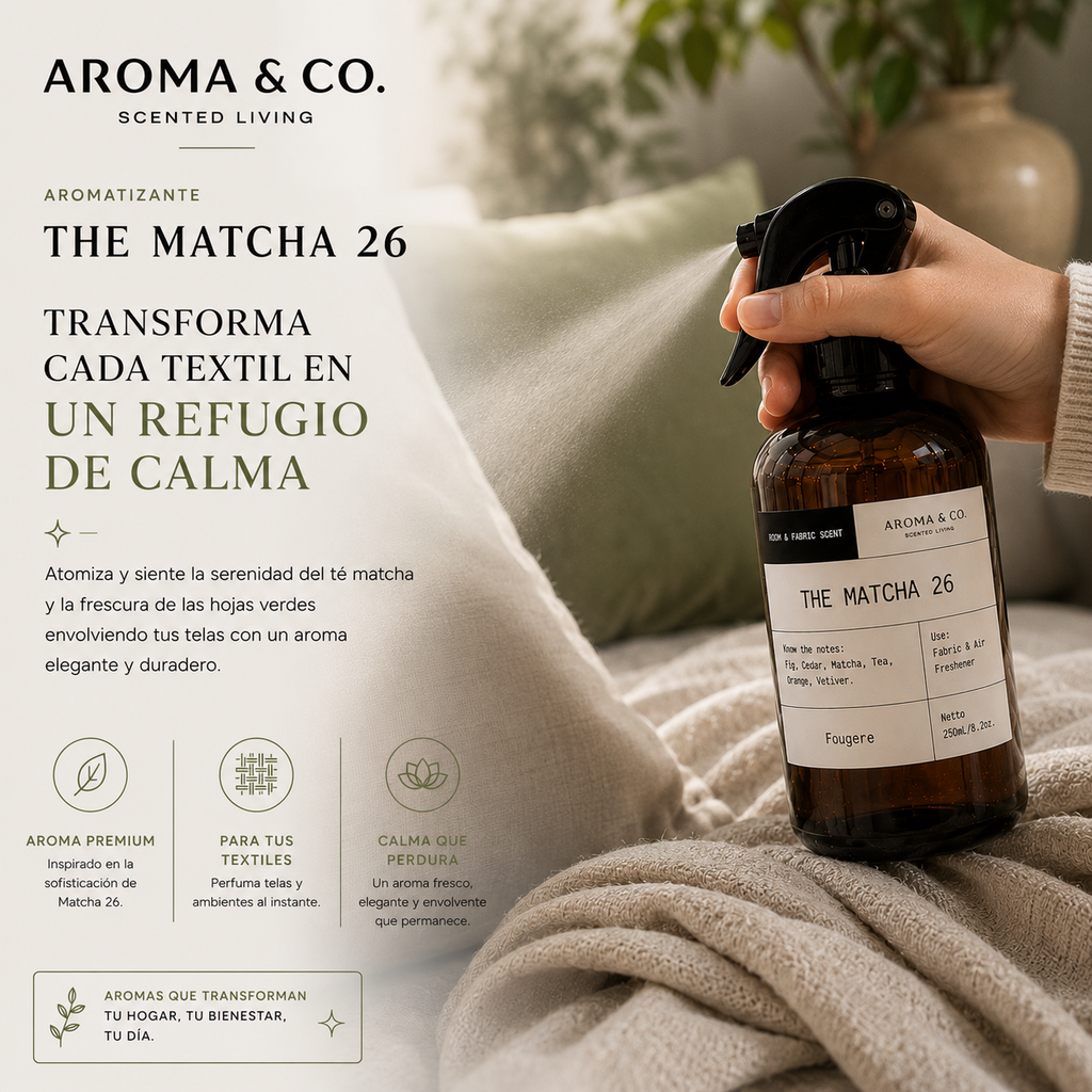 Aroma & Co. Home Spray The Matcha 26 | 250 ml