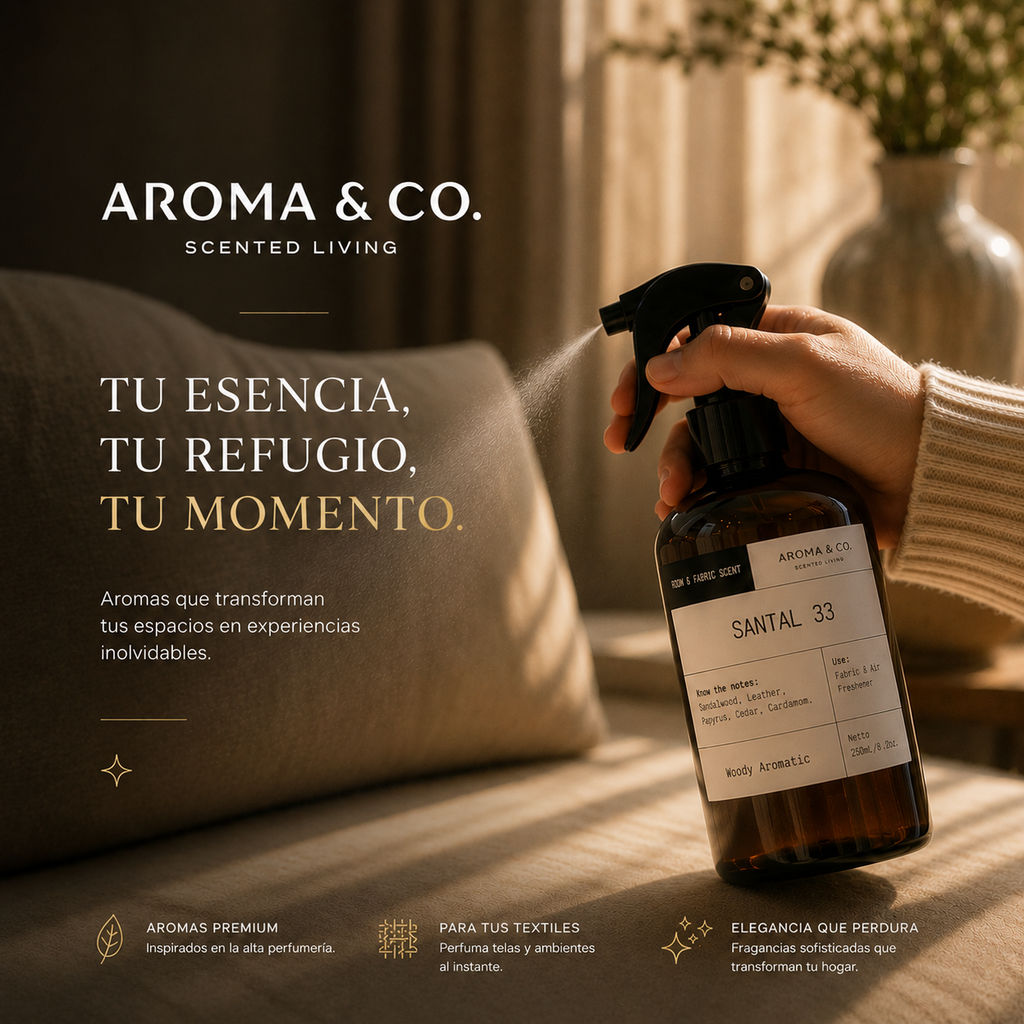 Aroma & Co. Home Spray Santal 33 | 250 ml