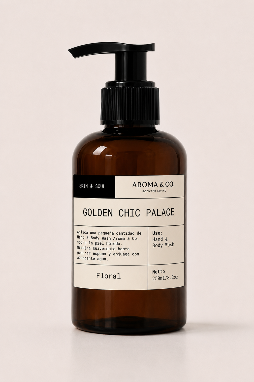 Golden Chic Palace — Jabón Líquido de Lujo 250 ml