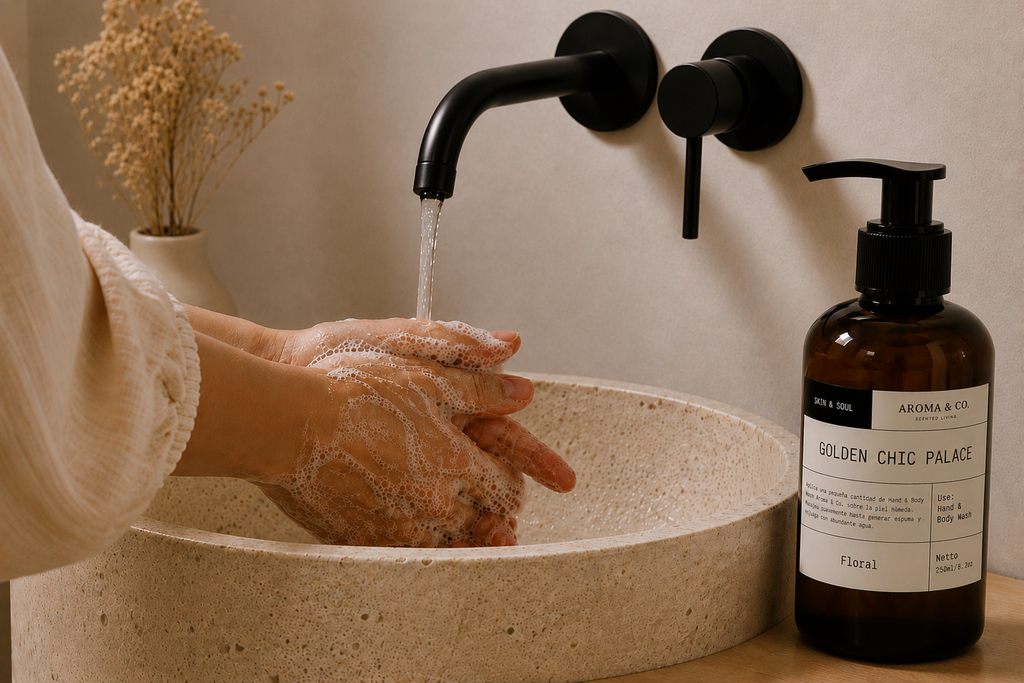 Golden Chic Palace — Jabón Líquido de Lujo 250 ml