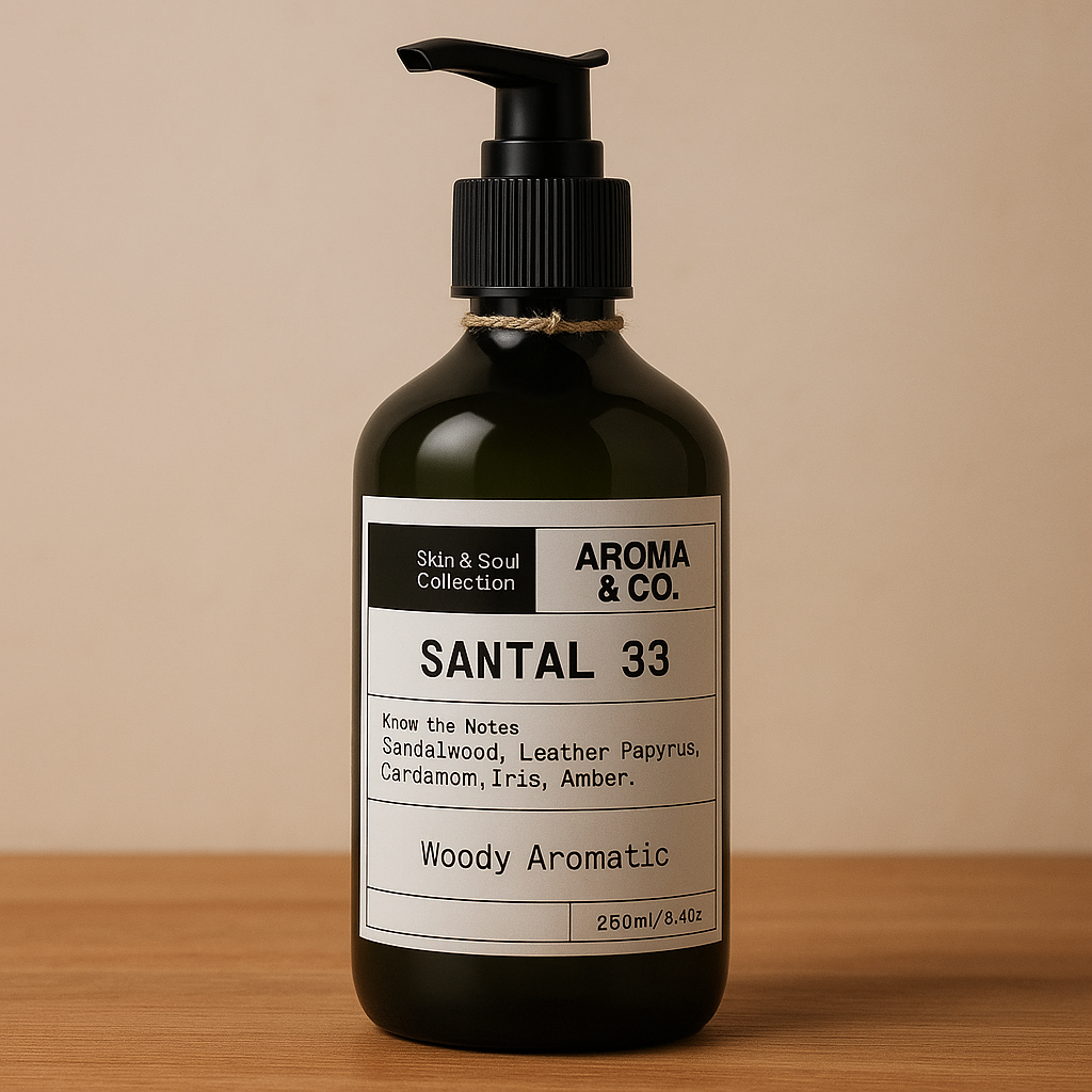 Santal 33 — Jabón Líquido de Lujo 250 ml
