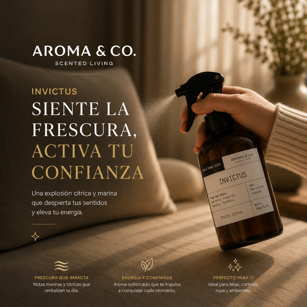 Aroma & Co. Home Spray Invictus | 250 ml