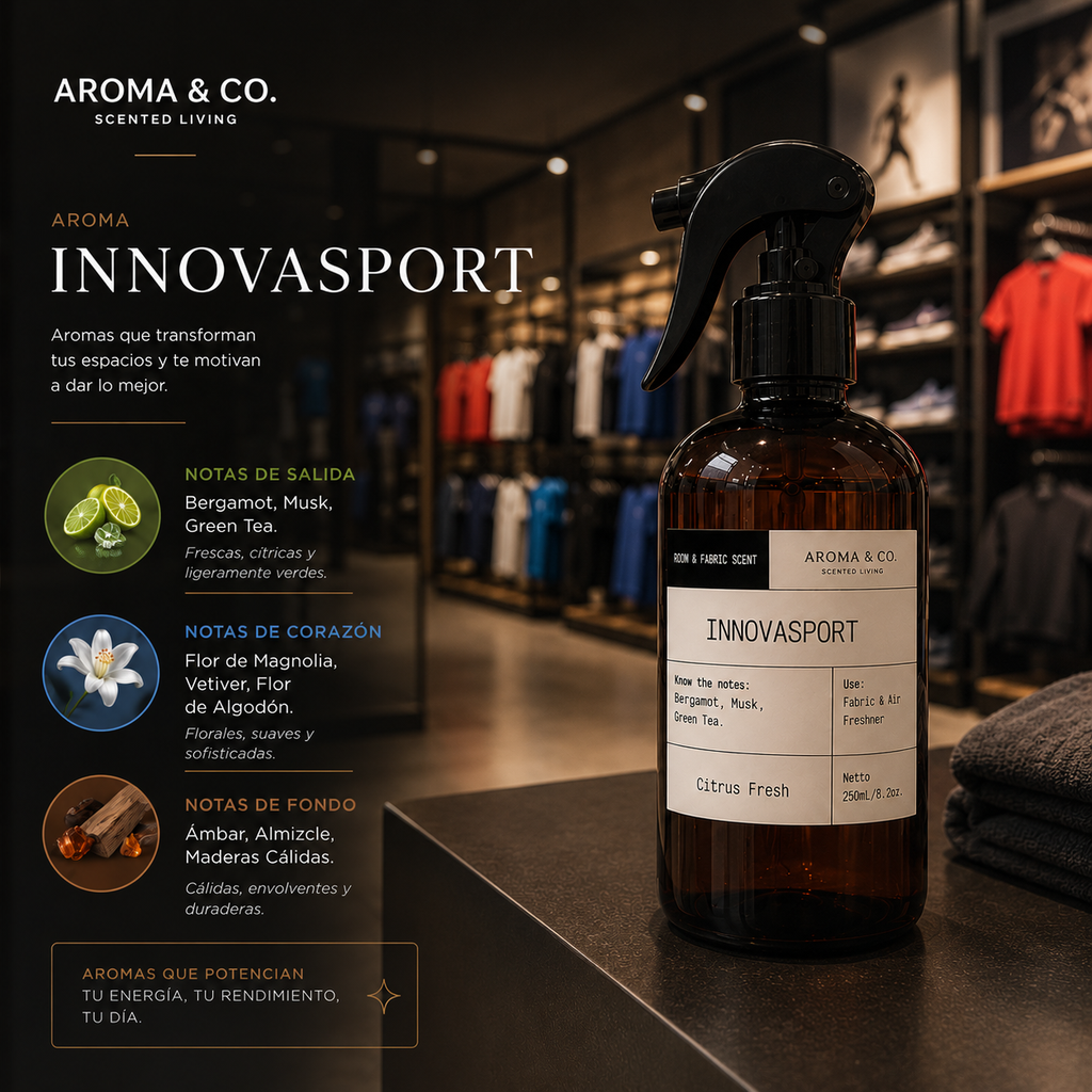 Aroma & Co. Home Spray Innovasport | 250 ml