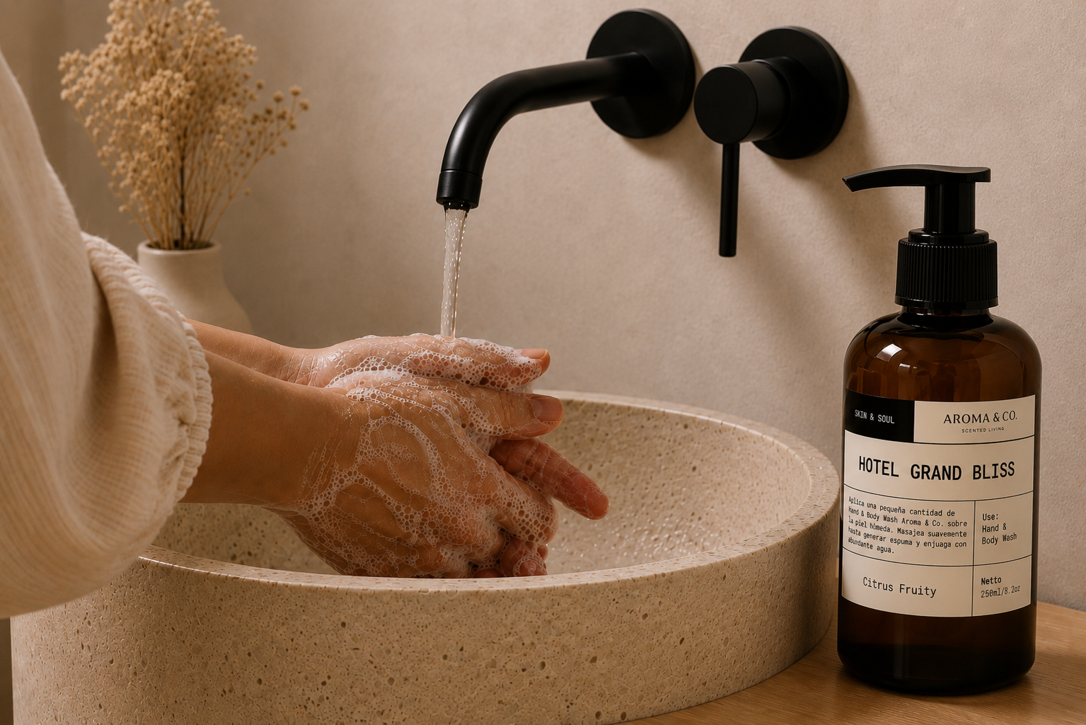 Hotel Grand Bliss — Jabón Líquido de Lujo 250 ml