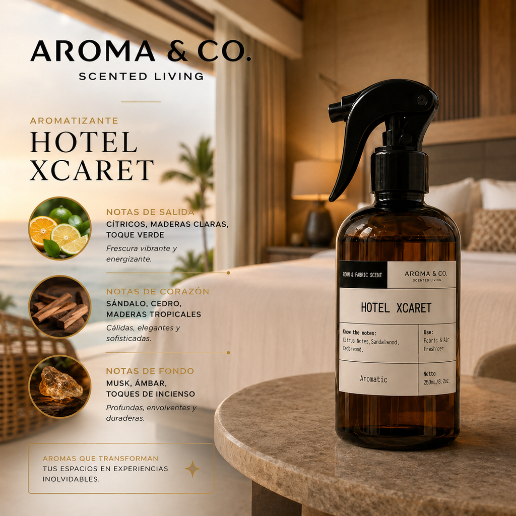 Aroma & Co. Home Spray Hotel Xcaret | 250 ml