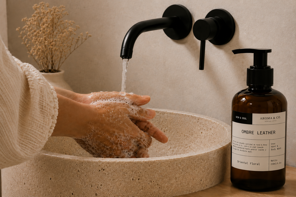 Ombre Leather — Jabón Líquido de Lujo 250 ml