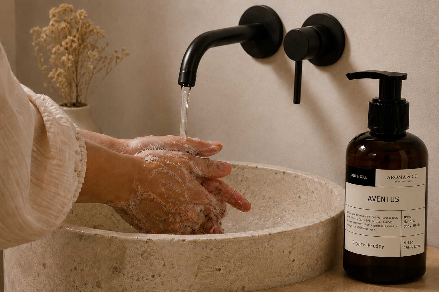 Hotel Aventus— Jabón Líquido de Lujo 250 ml