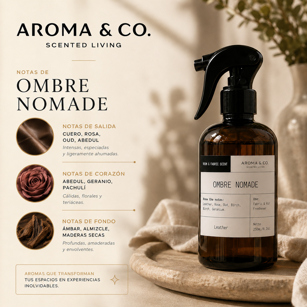 Aroma & Co. Home Spray Ombre Nomade | 250 ml