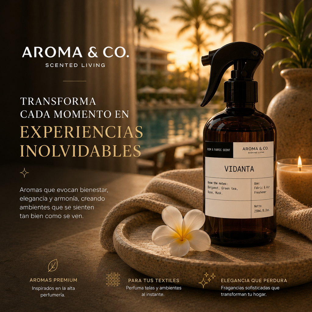 Aroma & Co. Home Spray Vidanta | 250 ml