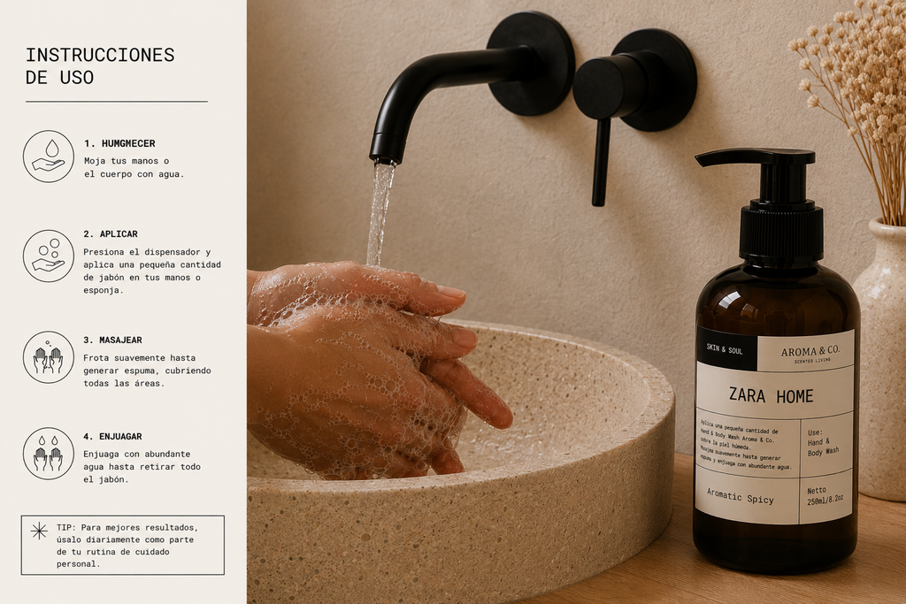 Zara Home — Jabón Líquido de Lujo 250 ml