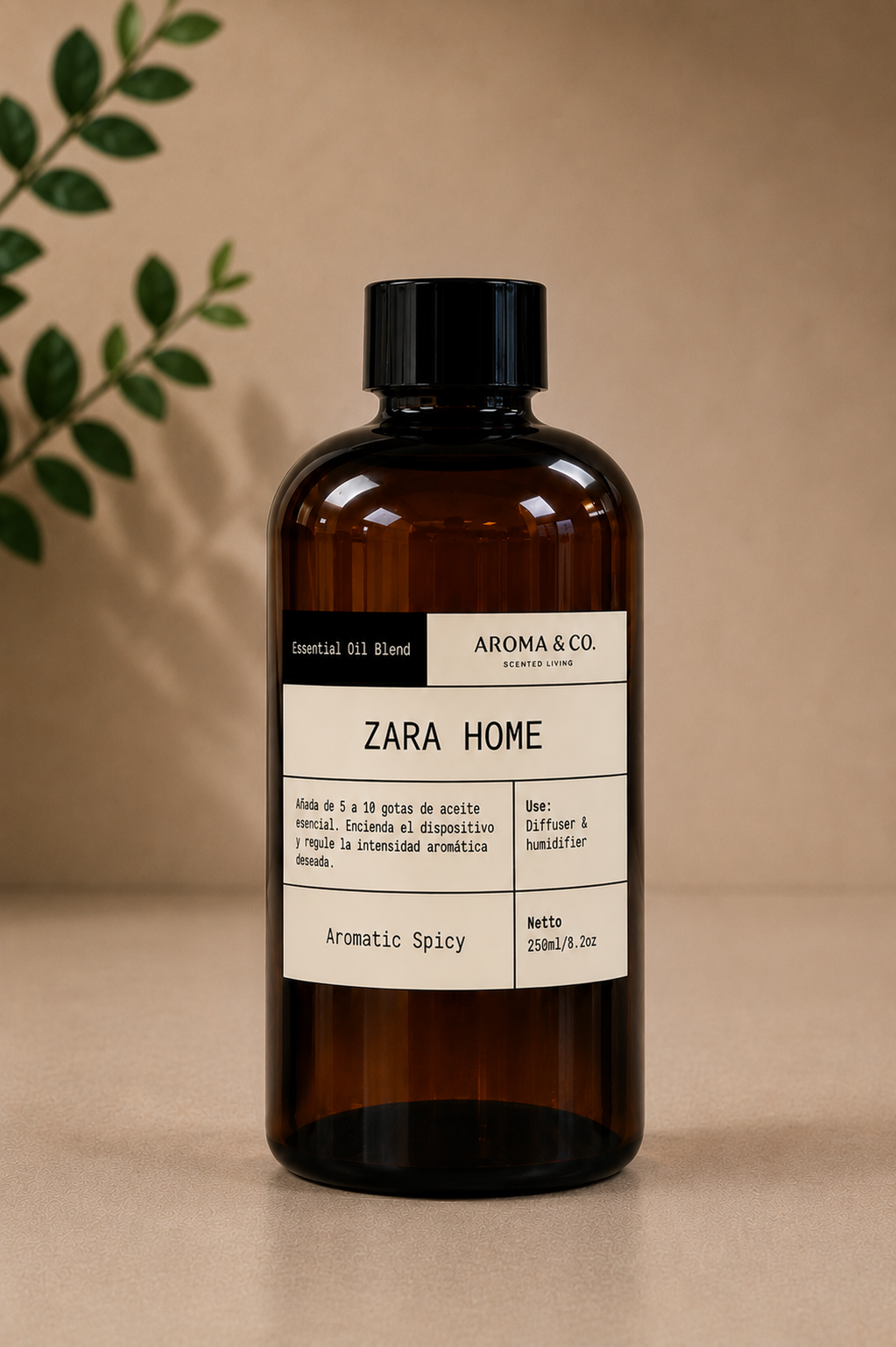 Fragrance & Essential Oil Blend para Difusor Zara Home de 250ml