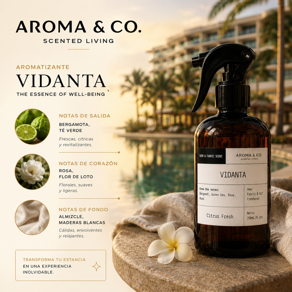 Aroma & Co. Home Spray Vidanta | 250 ml