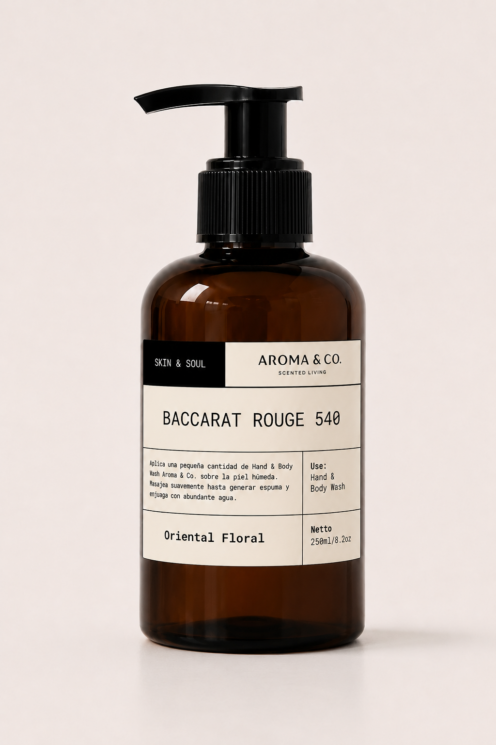 Baccarat Rouge 540 — Jabón Líquido de Lujo 250 ml