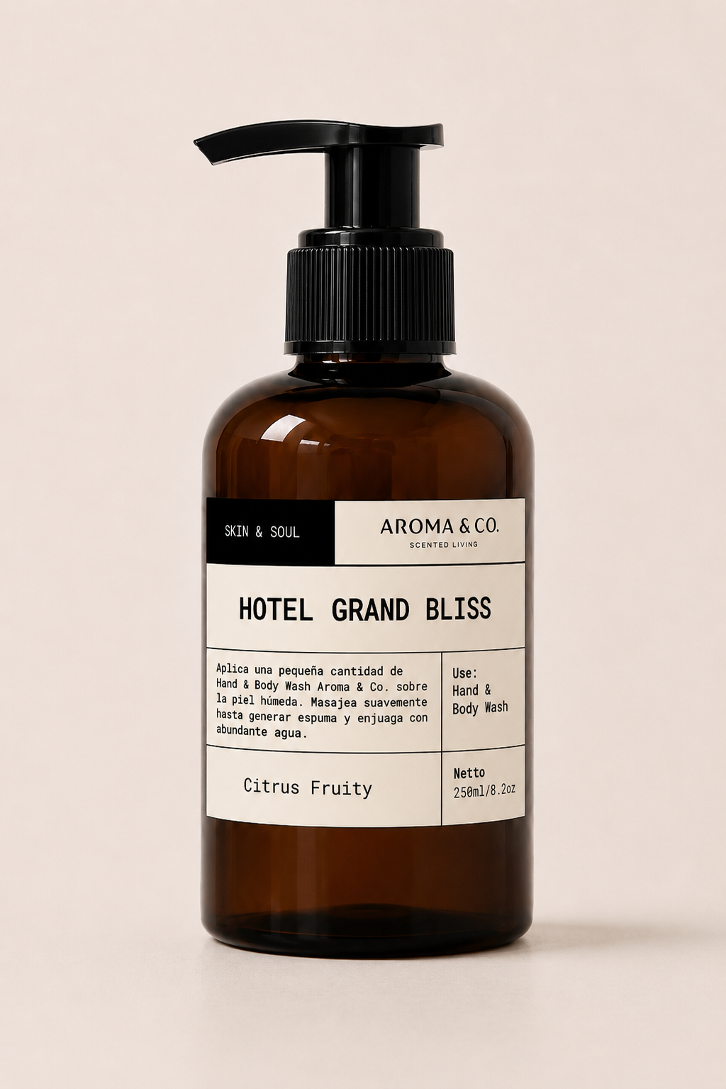 Hotel Grand Bliss — Jabón Líquido de Lujo 250 ml