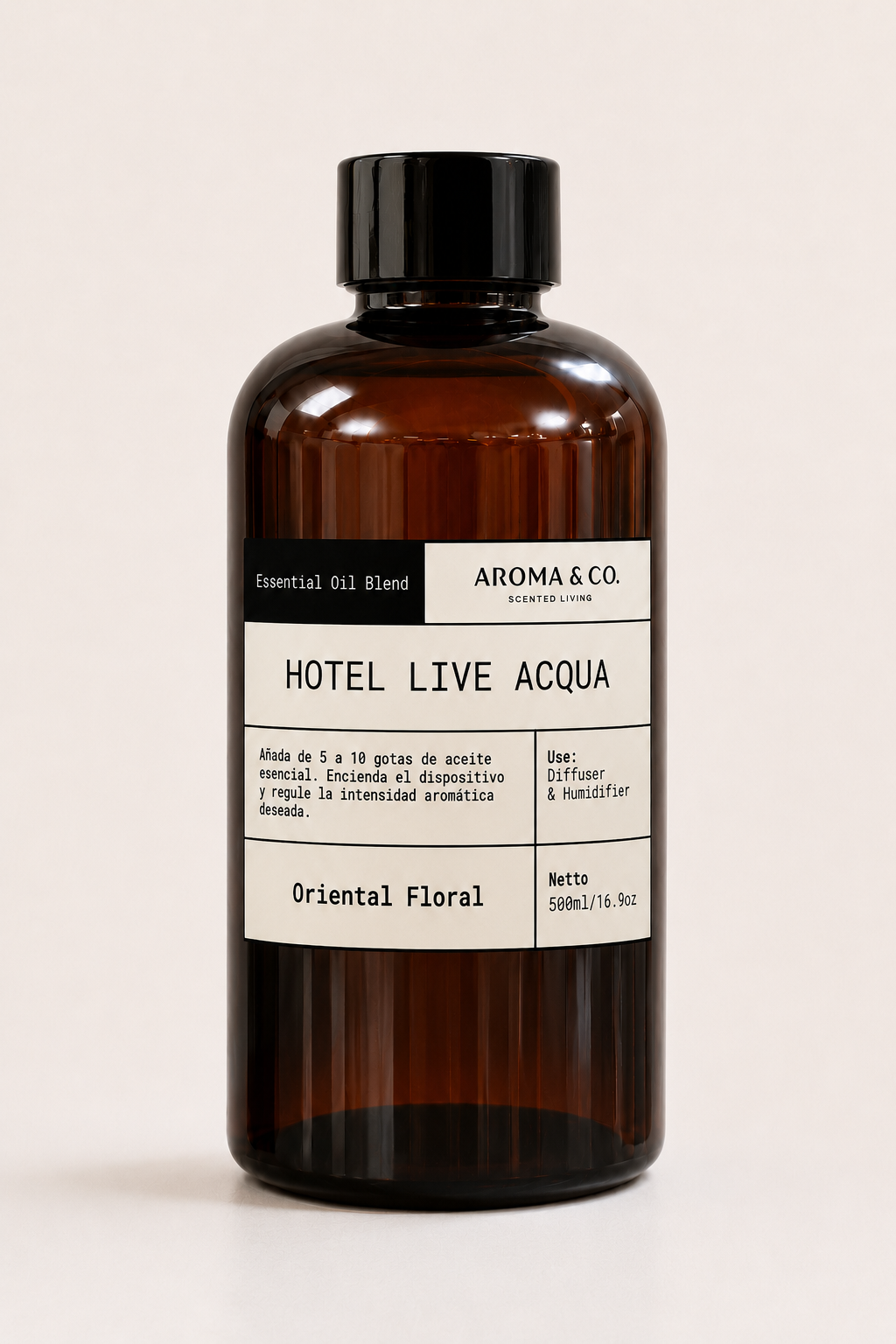 Fragrance & Essential Oil Blend para Hotel Live Acqua 500ml