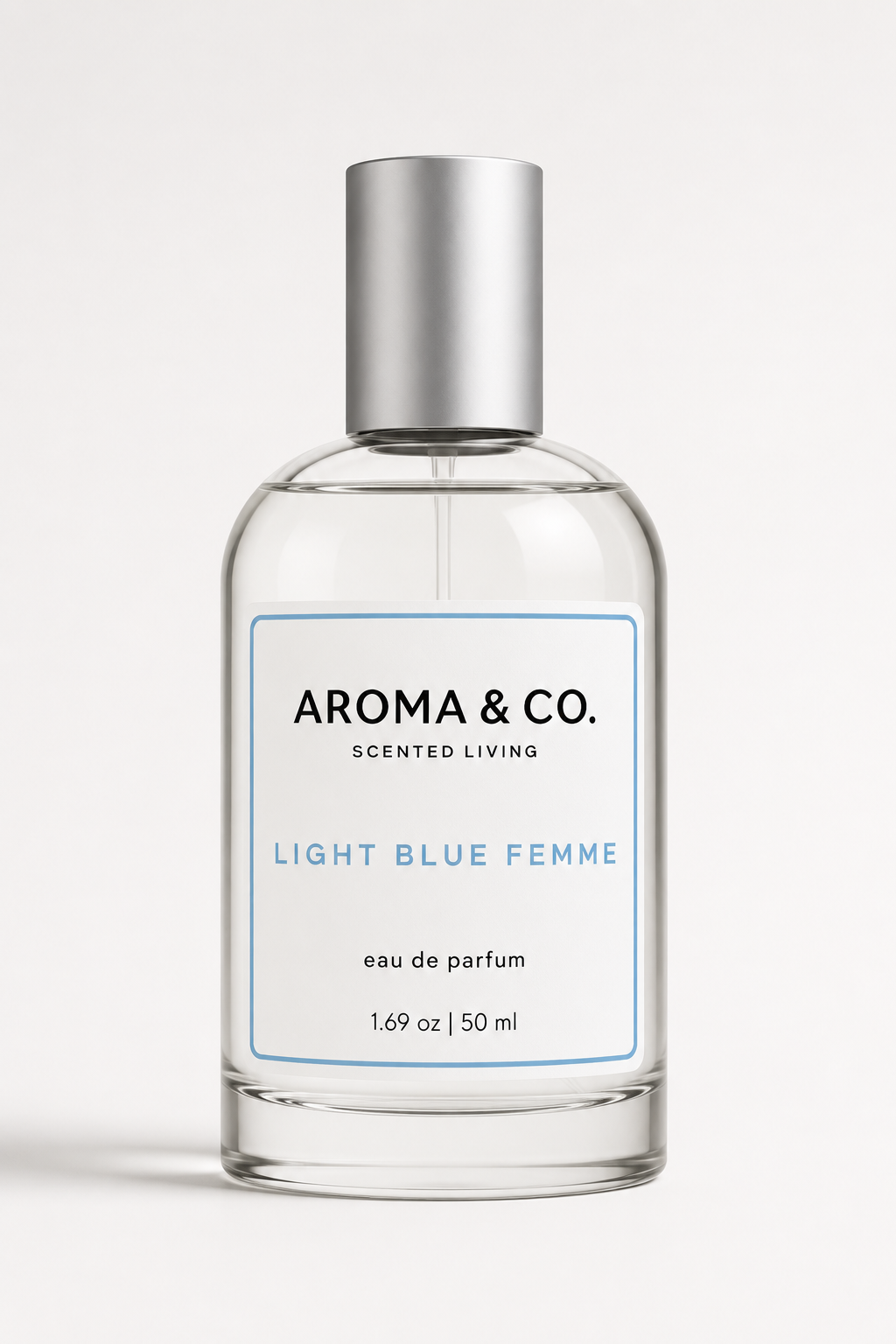 AROMA & CO. Perfume Inspirado Eau De Parfum 50ml inspirado Dolce Gabanna Light Blue Femme