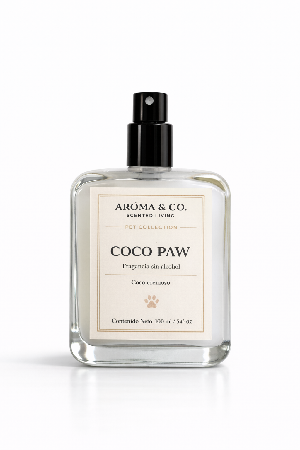 Perfume para perro Coco Paw Fragancia Sin Alcohol de 100ml