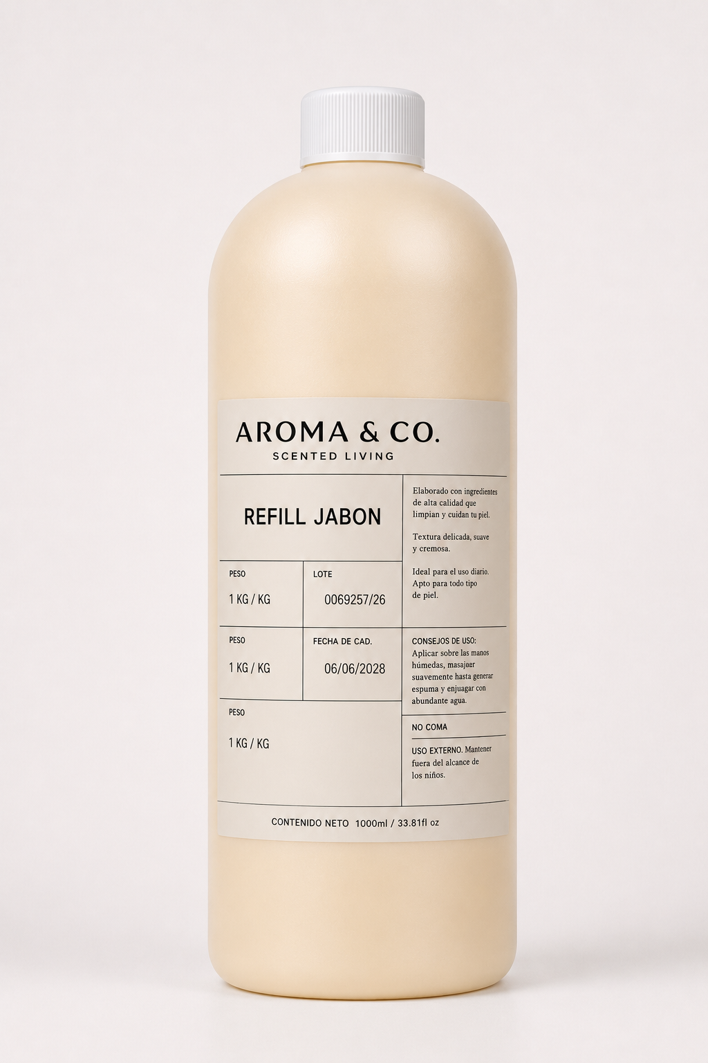 Refill L Immensite - Jabón Líquido de Lujo 1 kg