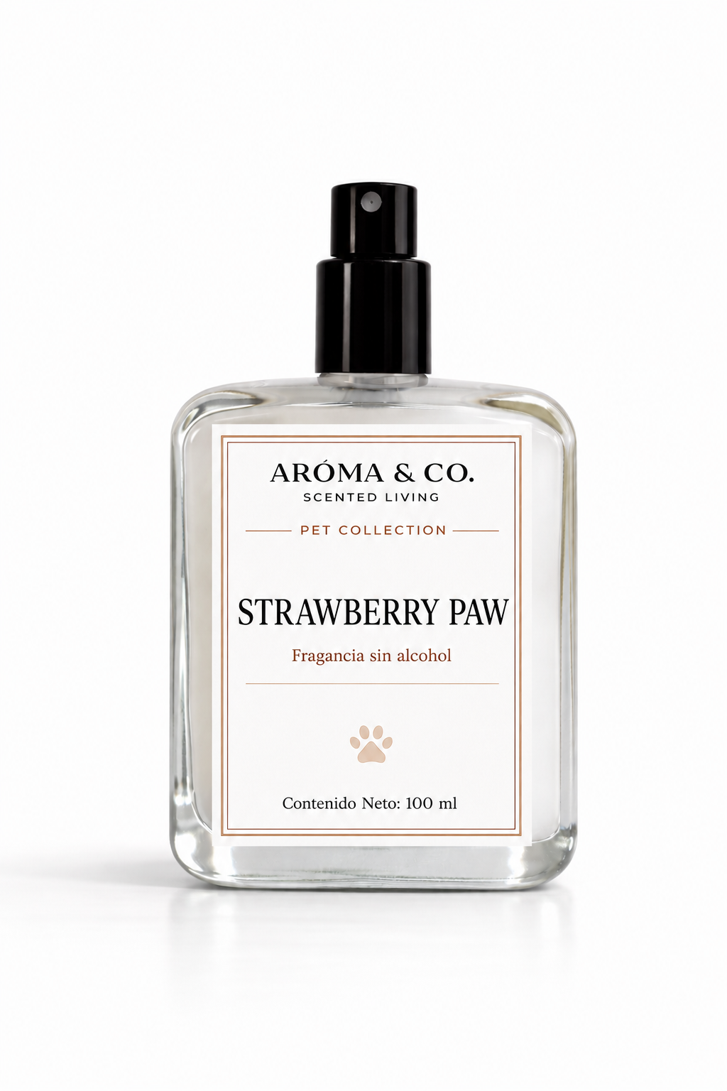 Perfume para perro Strawberry Paw Fragancia Sin Alcohol de 100ml