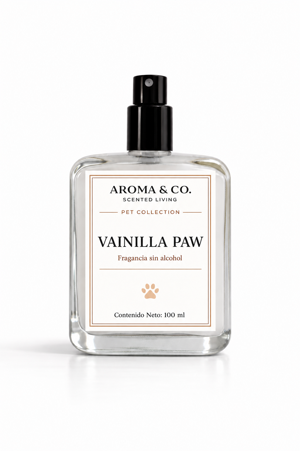 Perfume para perro Vainilla Paw Fragancia Sin Alcohol de 100ml
